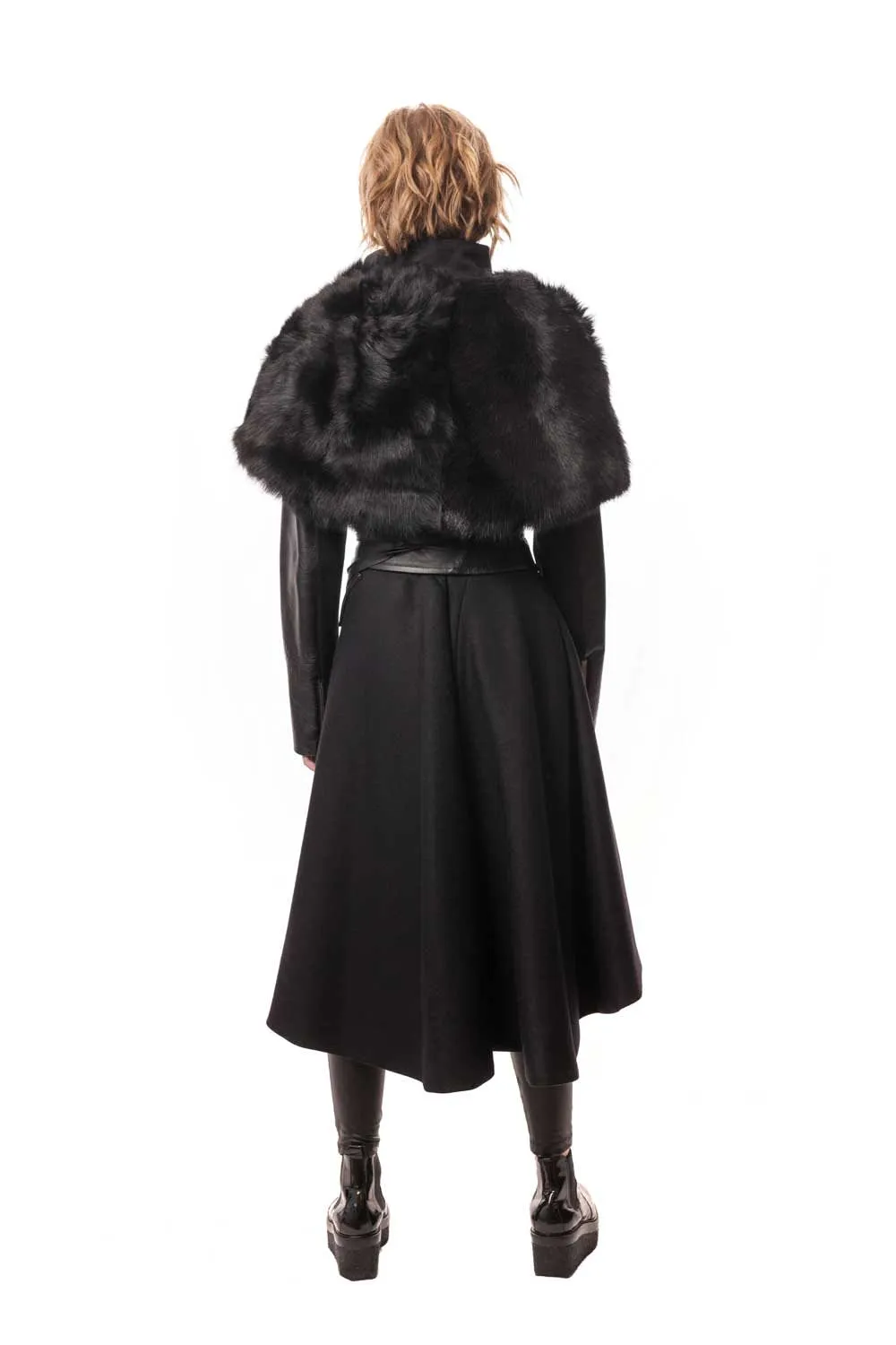 Celia Fur Collar