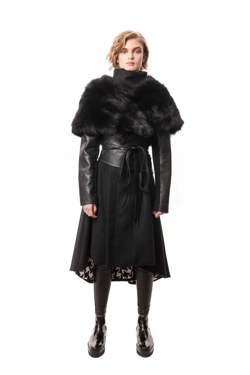 Celia Fur Collar