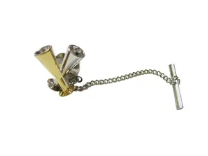 Champagne Sparkling Wine Glass Flute Tie Tack