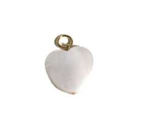 Charm Bar - Pearl Heart - Large