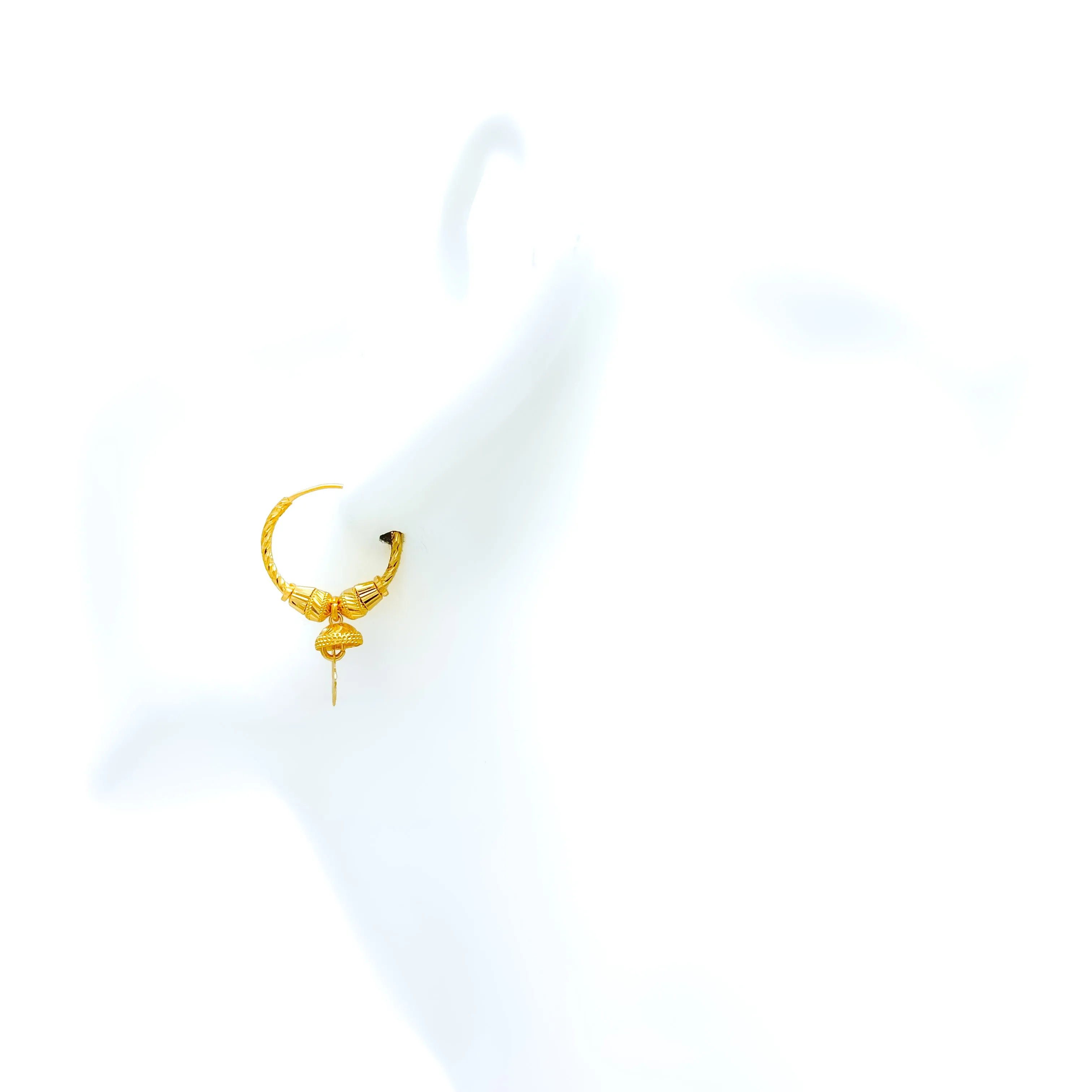 Charming Heart 22k Gold Bali