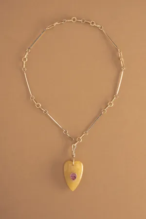 Cherry Heart Pendant Necklace