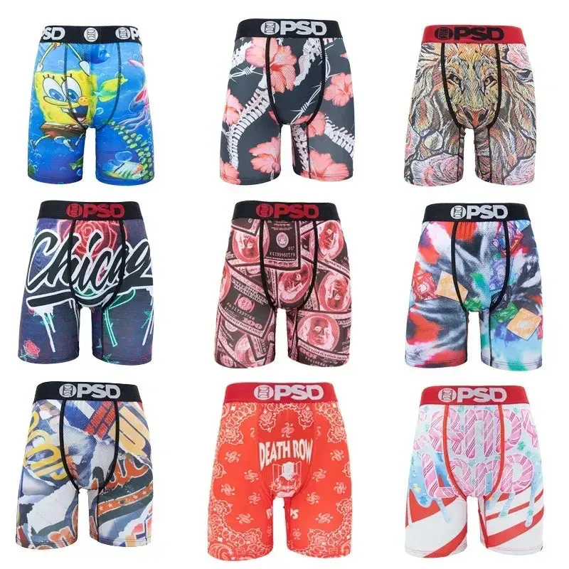 Chic Printed Men’s Boxer Briefs