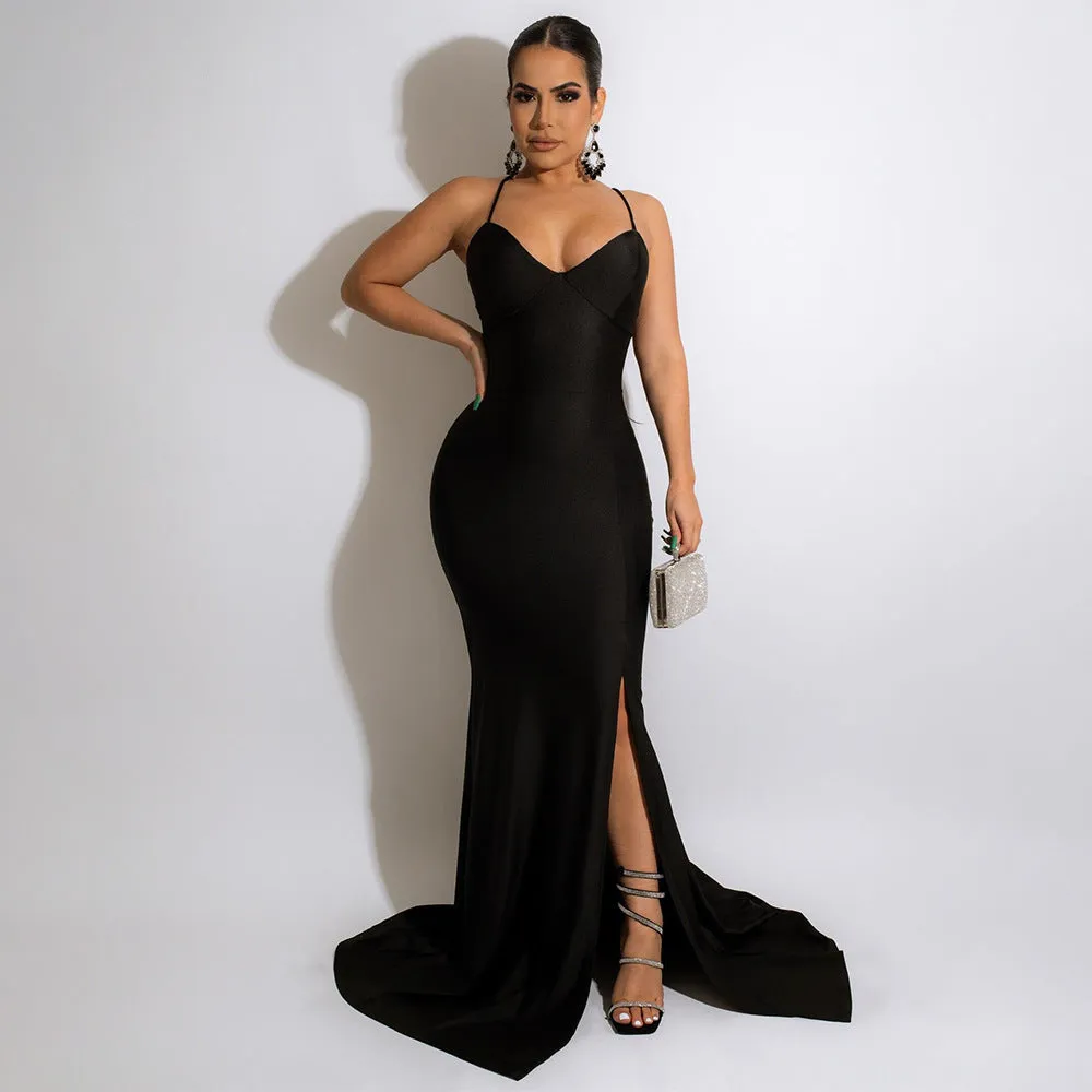 Chloe Lace-Up Stylish Back Formal Dress