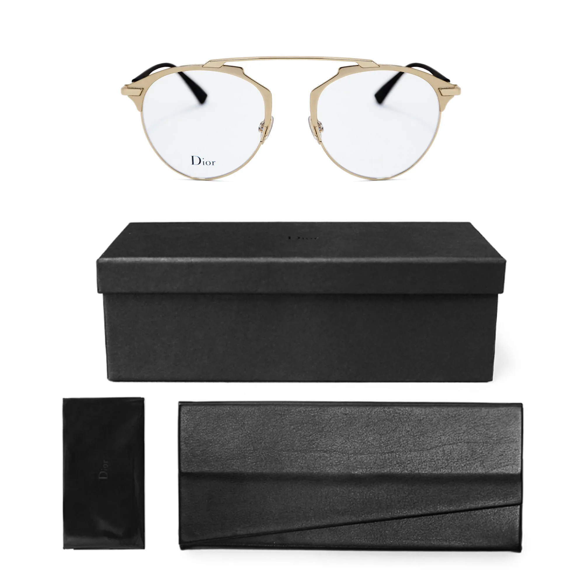 Christian Dior Round Glasses SoReal O J5G19 50