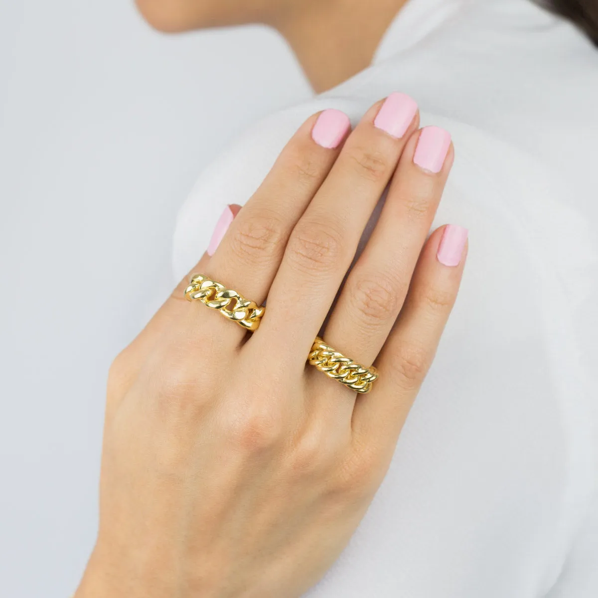 Chunky Cuban Chain Ring