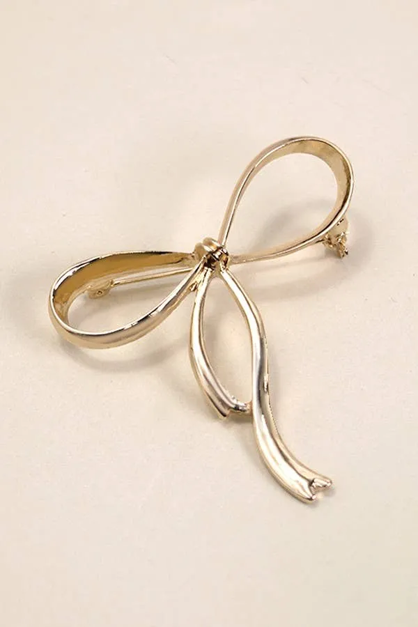 Classic Bow Brooch