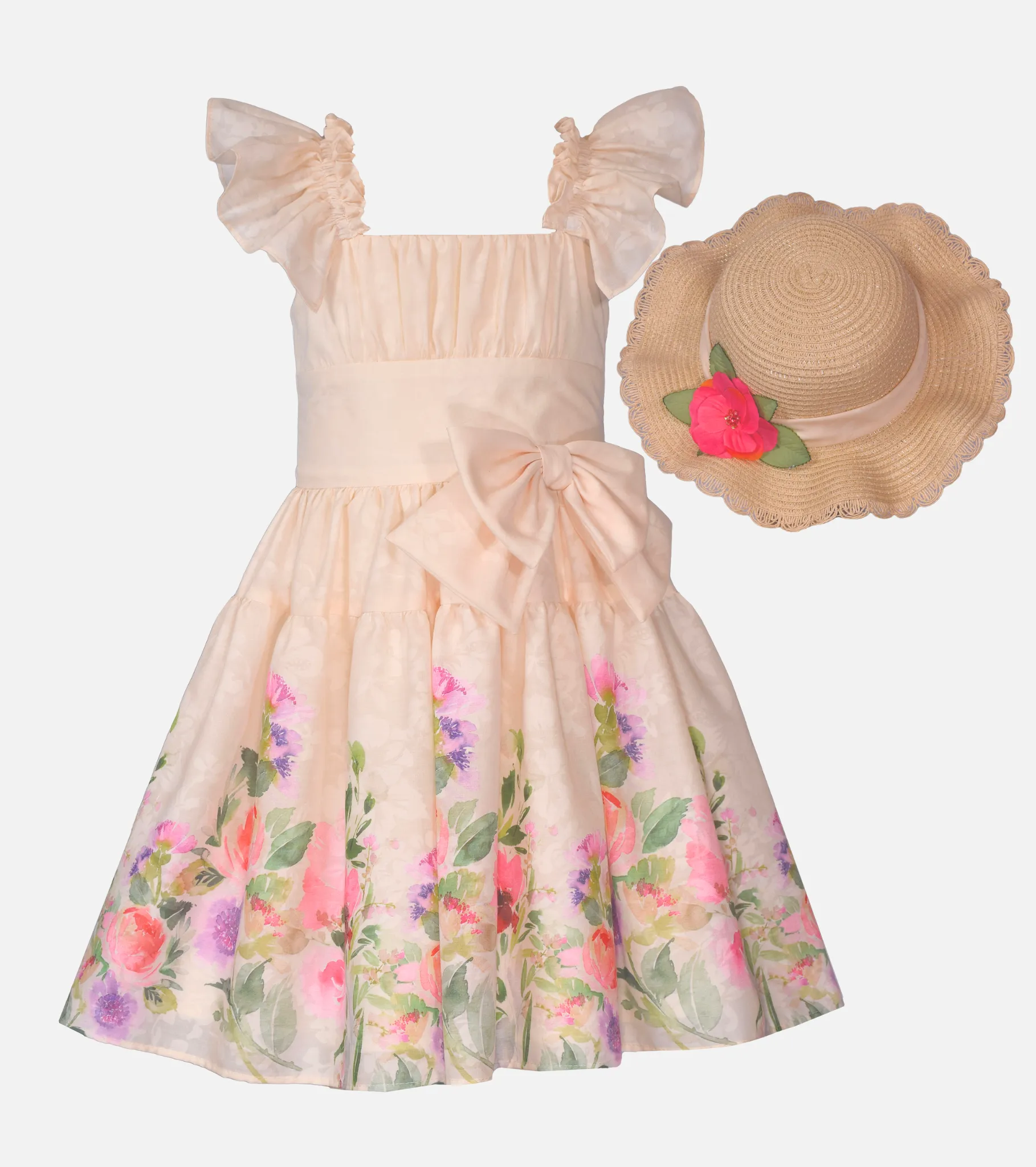 Colette Party Dress with Hat