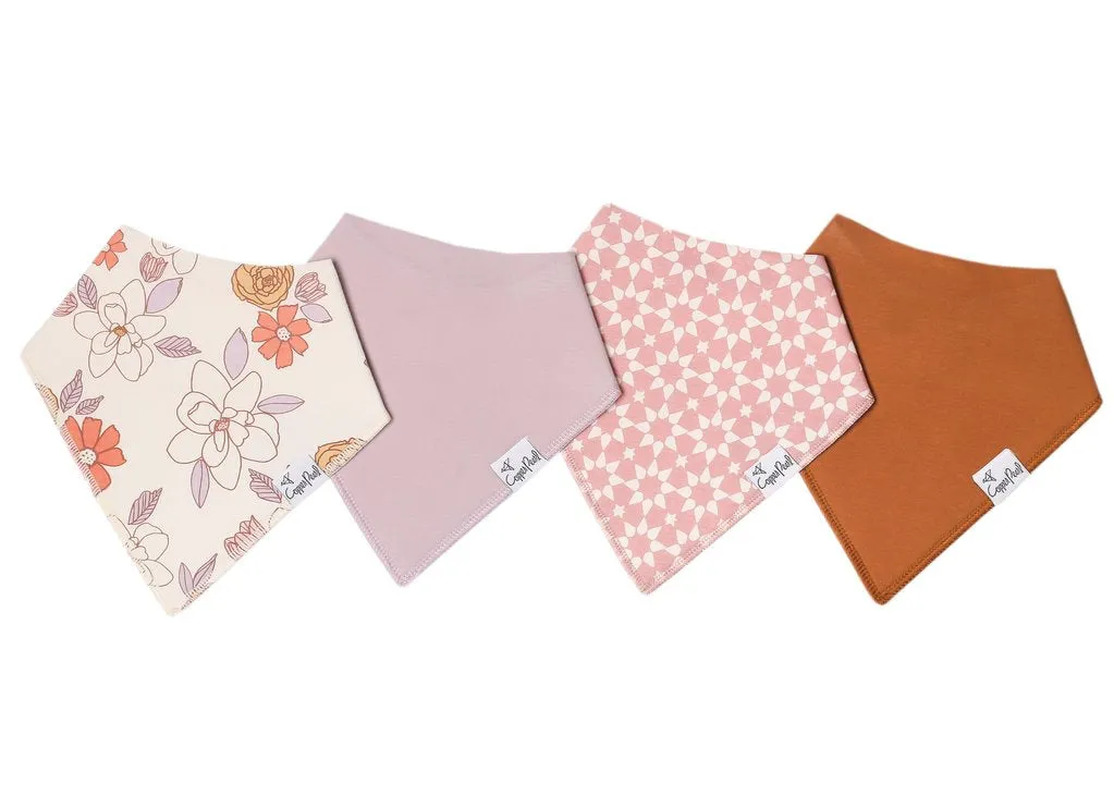 Copper Pearl - Bandana Bib (4 pack) - Ferra