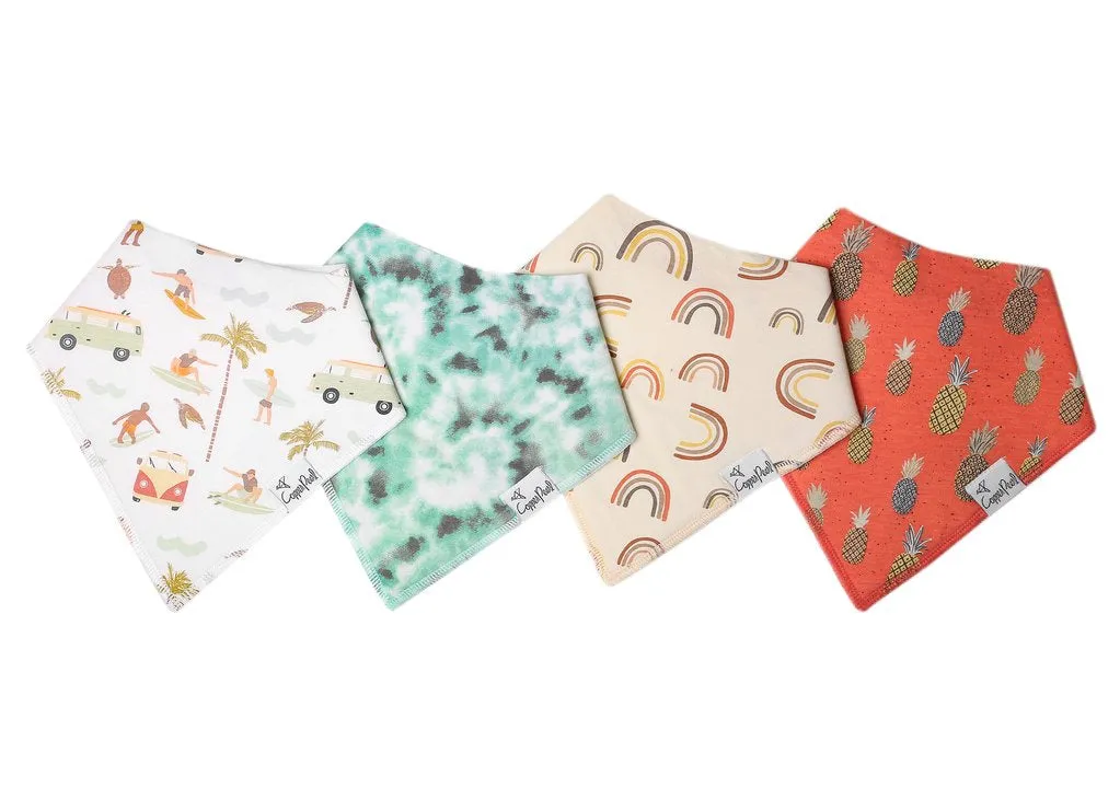 Copper Pearl - Bandana Bib (4 pack) - Maui