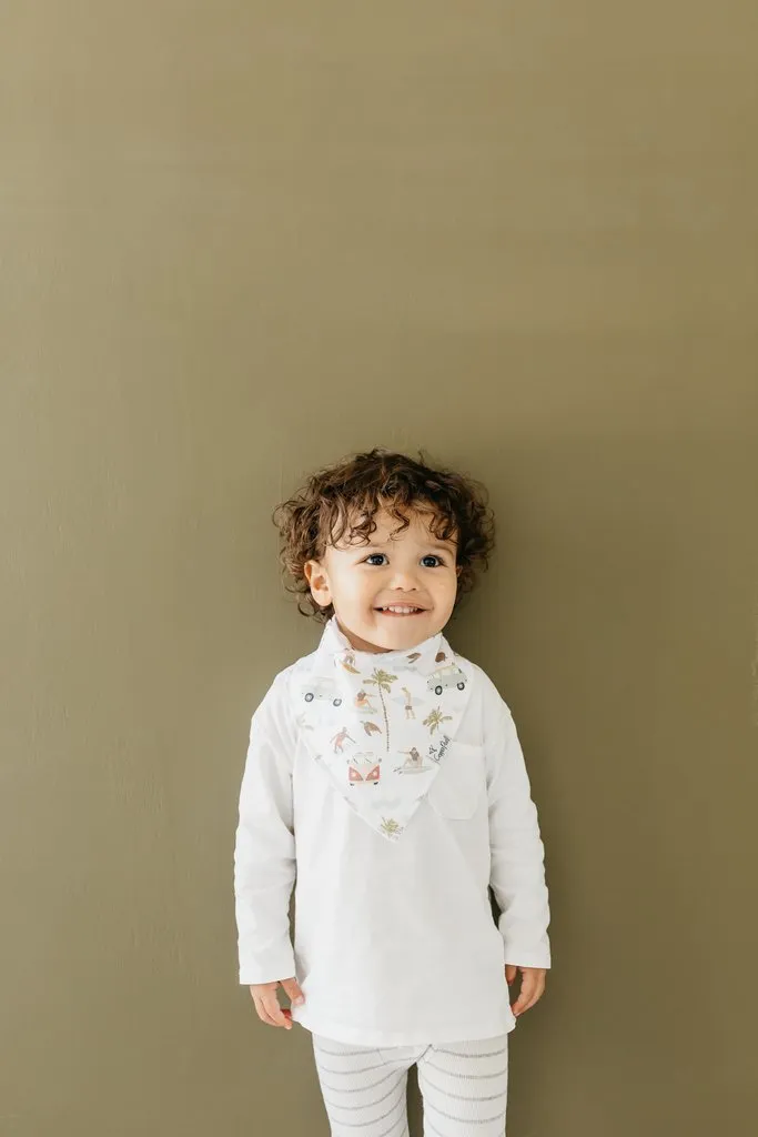Copper Pearl - Bandana Bib (4 pack) - Maui