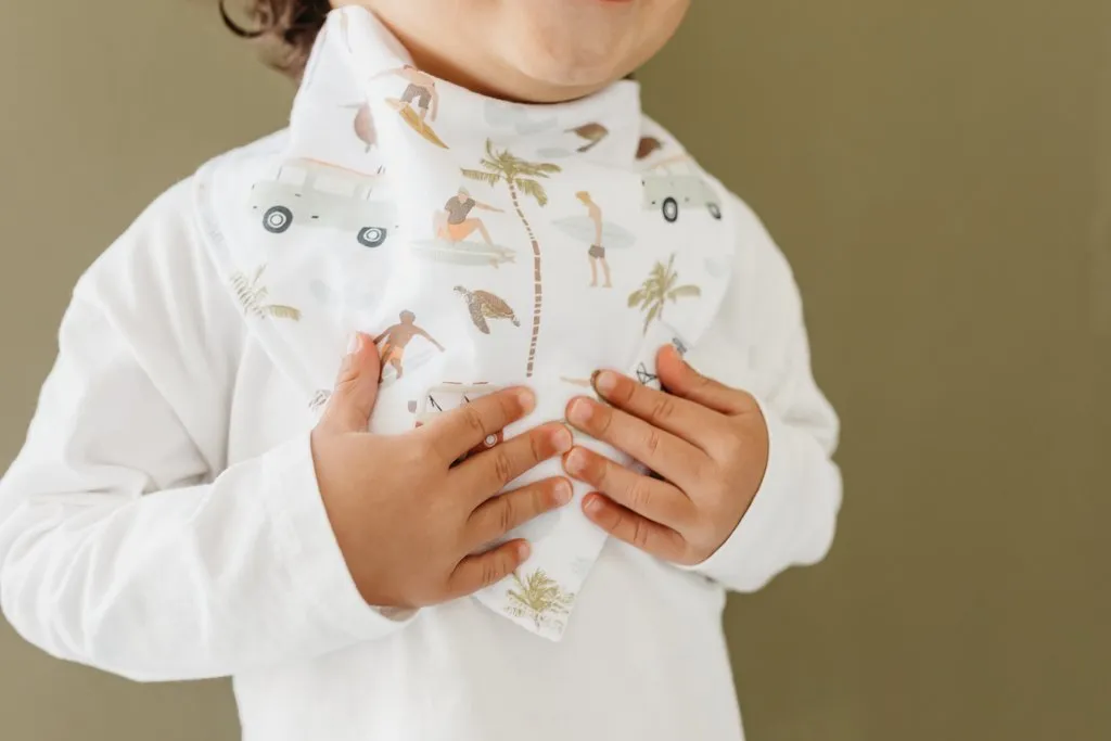 Copper Pearl - Bandana Bib (4 pack) - Maui