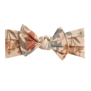 Copper Pearl - Knit Headband Bow - Eden