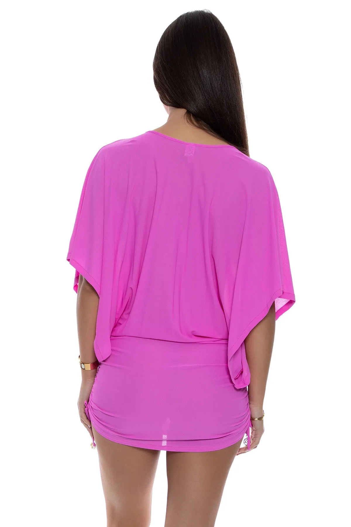 COSITA BUENA - Cabana V Neck Dress • Blushin