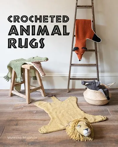 Crocheted Animal Rugs (Paperback) Vanessa Mooncie