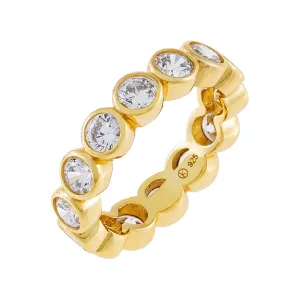 CZ Bezel Travel Ring