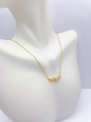 CZ Crawler Necklace