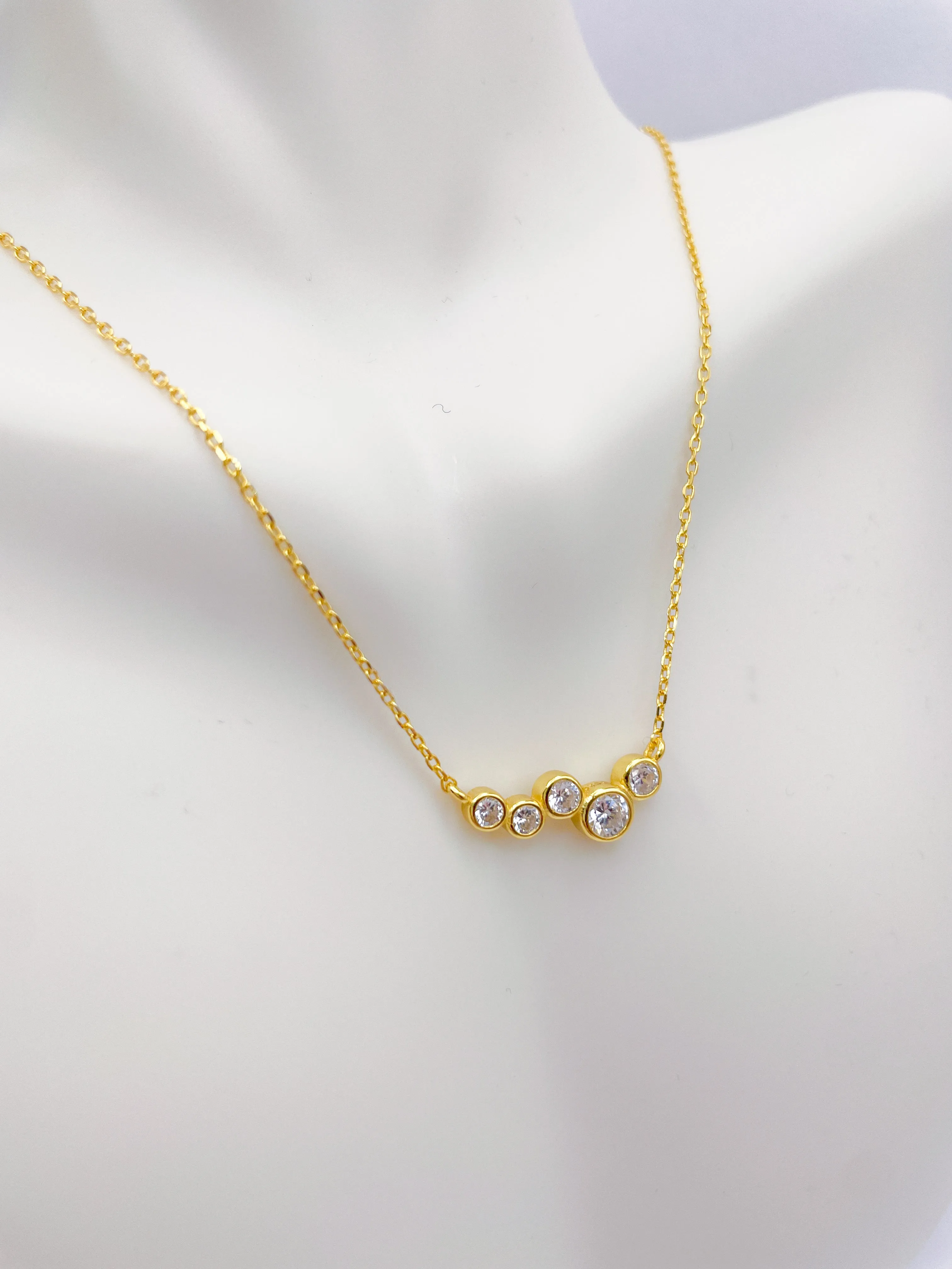 CZ Crawler Necklace