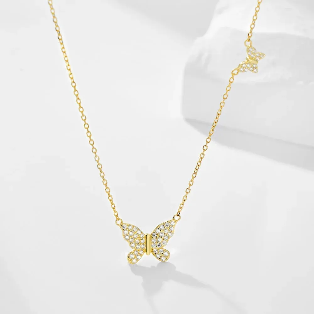 Dainty Butterfly Necklace