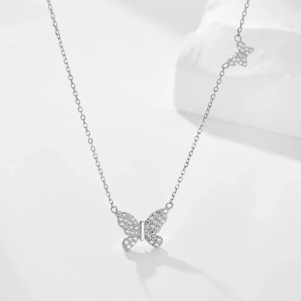 Dainty Butterfly Necklace