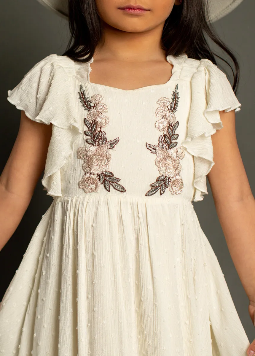 Dewi Dress in Cream