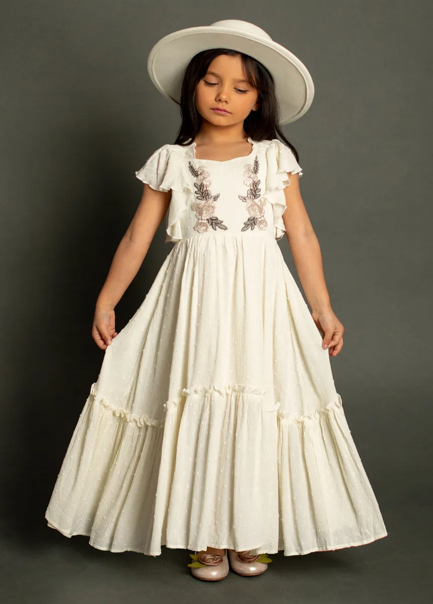 Dewi Dress in Cream