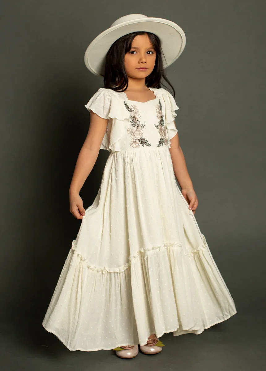 Dewi Dress in Cream