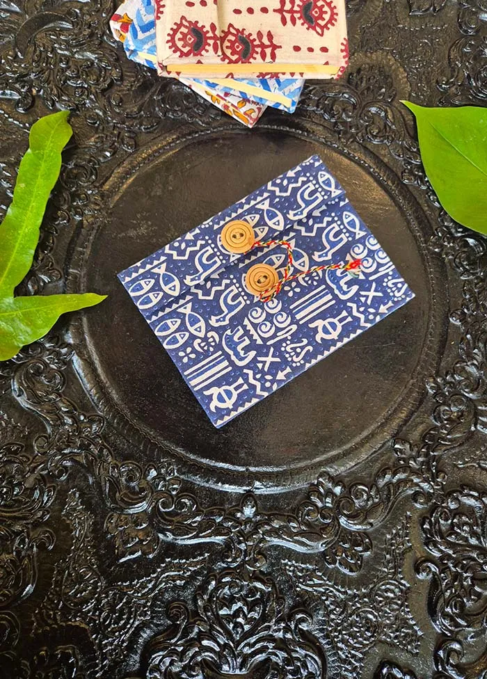 Diary With Leaf Print - Small