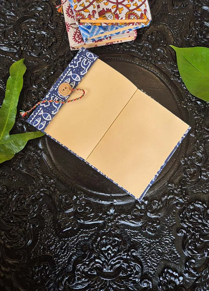 Diary With Leaf Print - Small