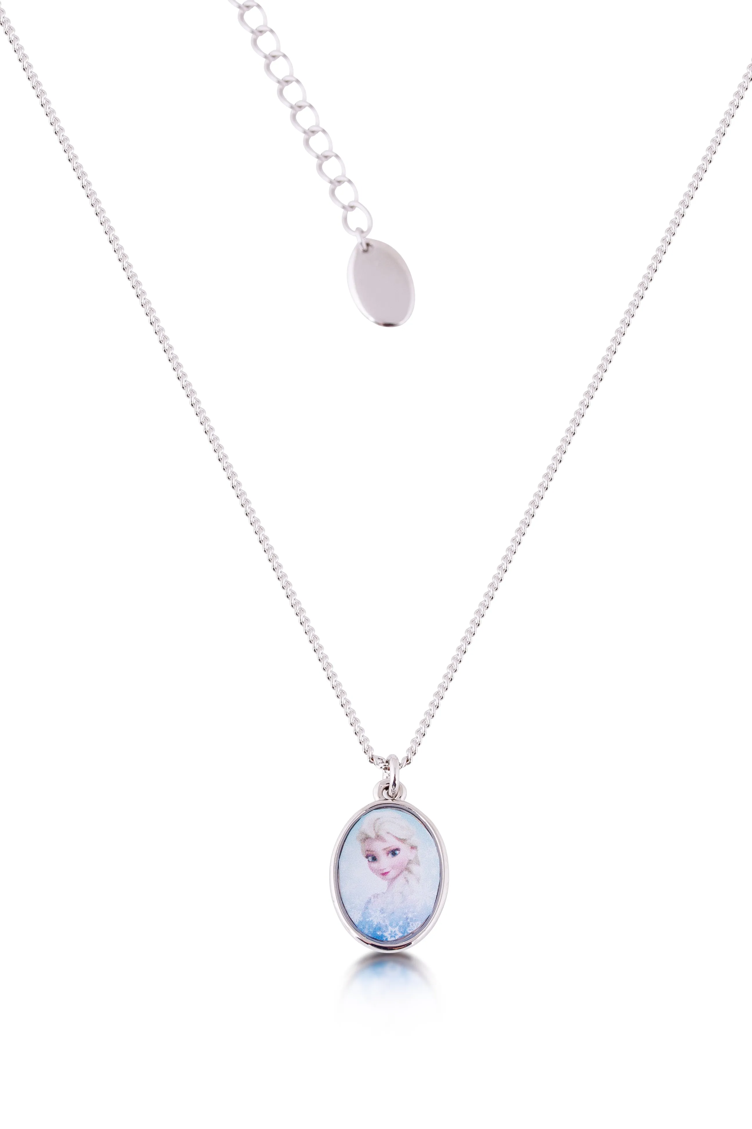 Disney by Couture Kingdom Frozen Elsa Small Cameo Necklace
