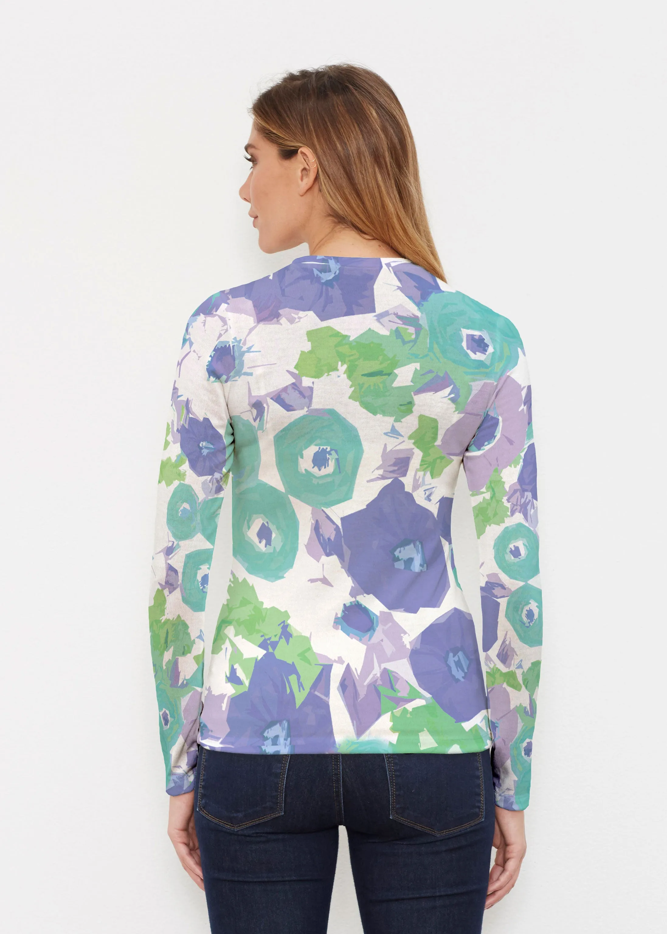 Dotsy (19202) ~ Butterknit Long Sleeve Crew Top
