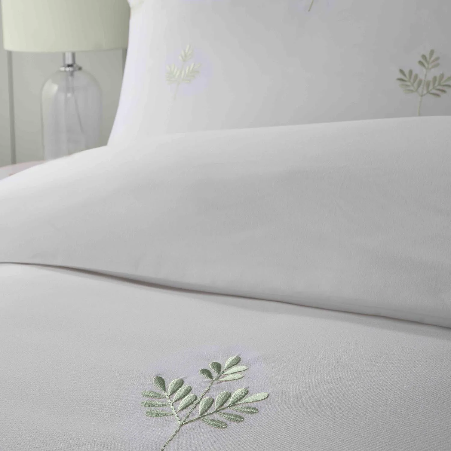 Emma Duvet Cover Set - Green