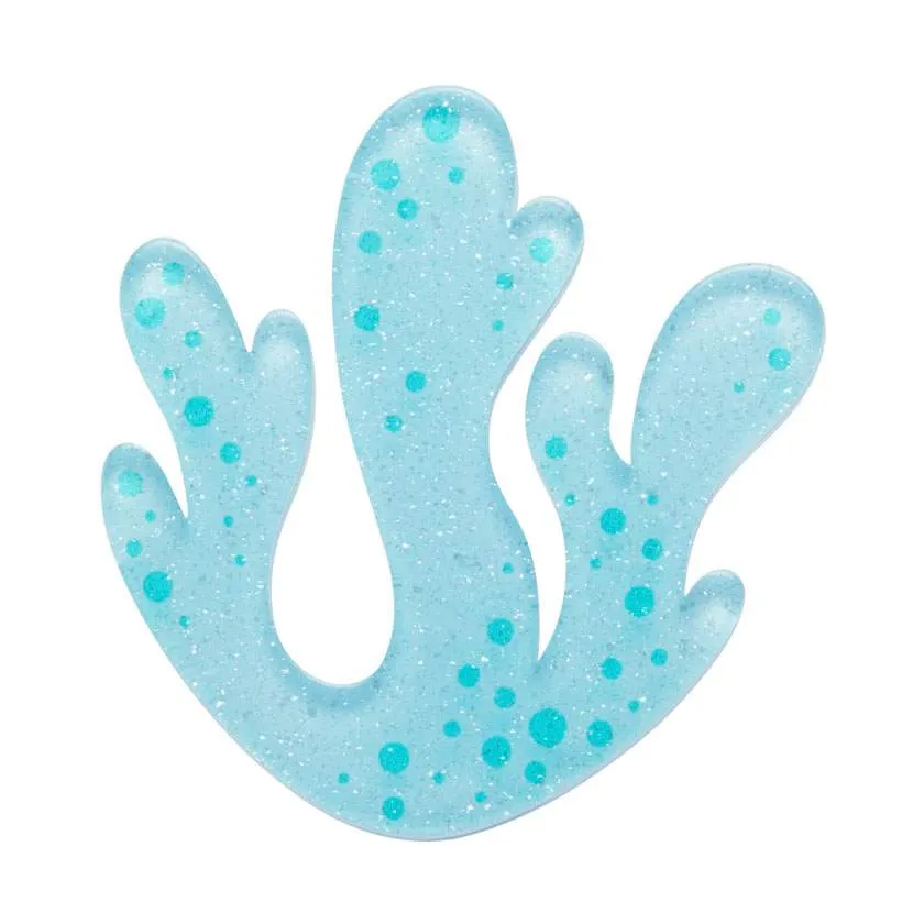 Erstwilder Ocean Coral Simplified Mini Brooch