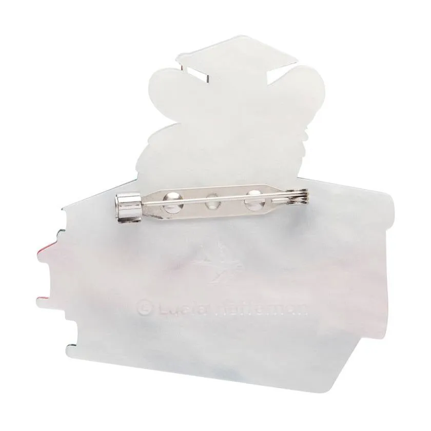 Erstwilder The Valedictorian Mouse Brooch