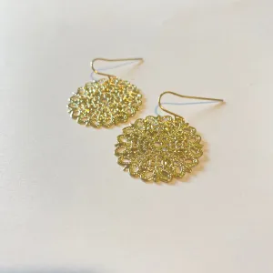 Etta Doily Design Earrings