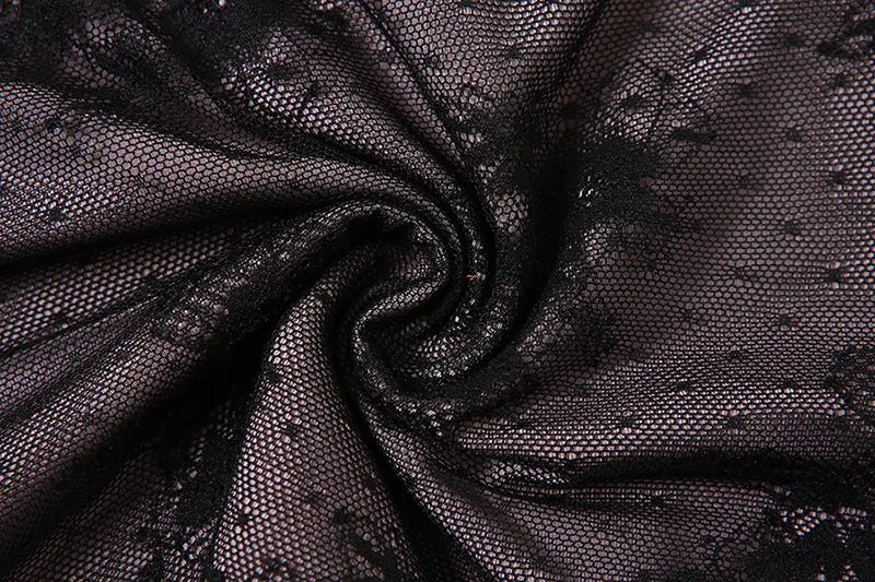 Exquisite lace splicing Strappy Camisole S-240501-31