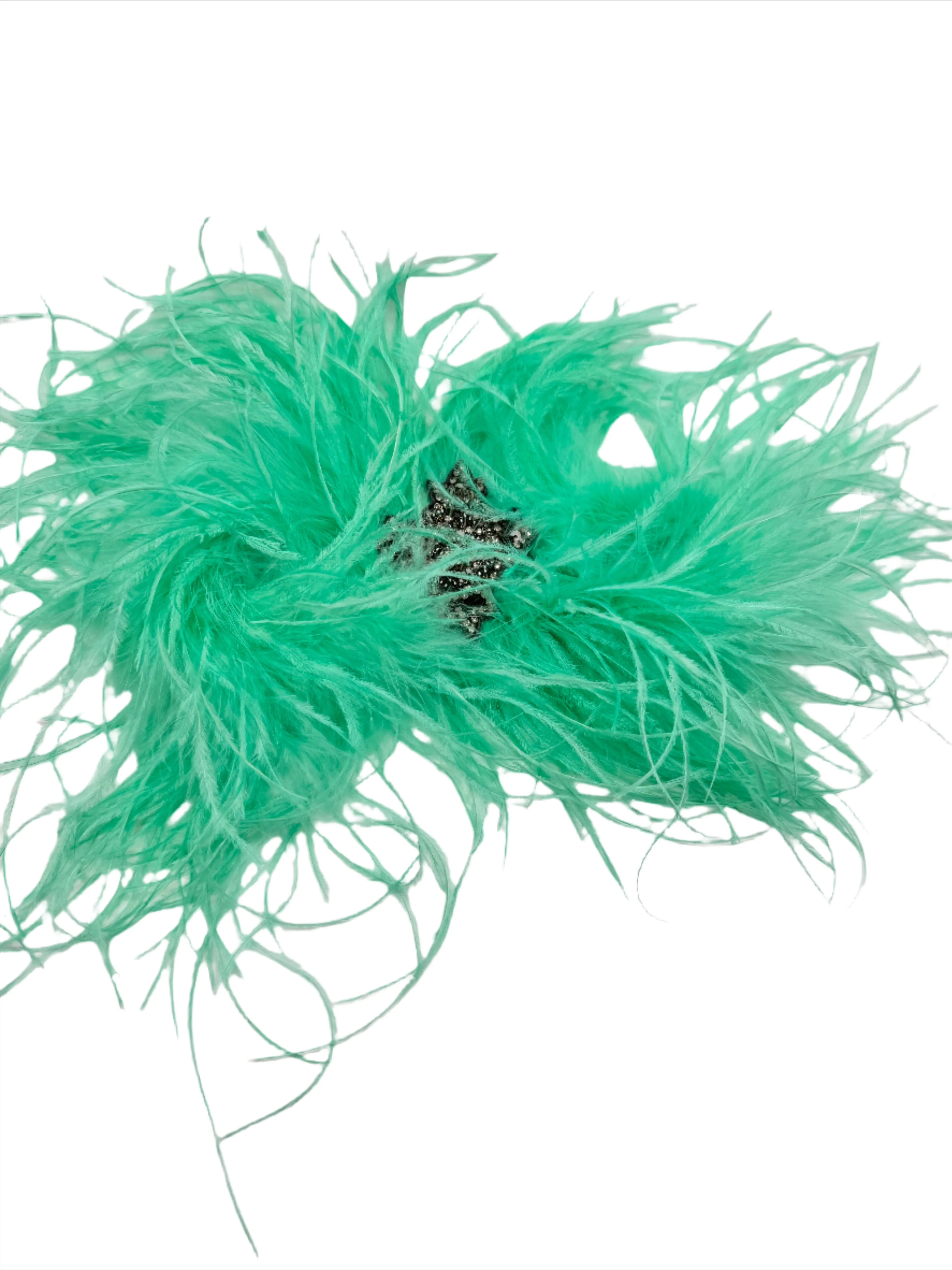 Feather Bow Brooches