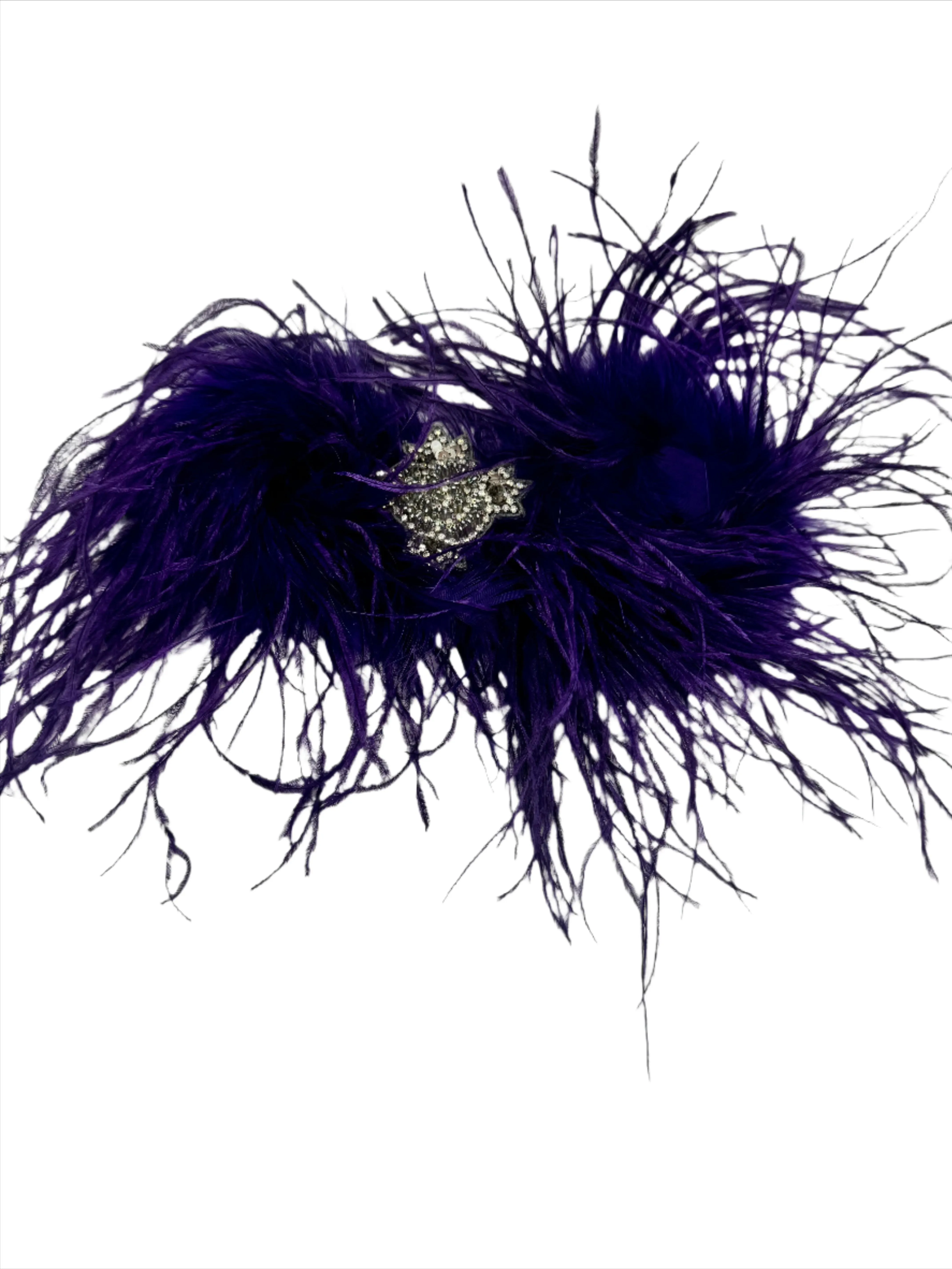 Feather Bow Brooches
