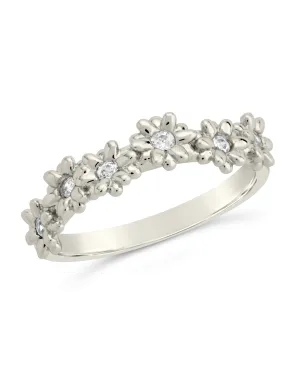 Flower CZ Irena Ring