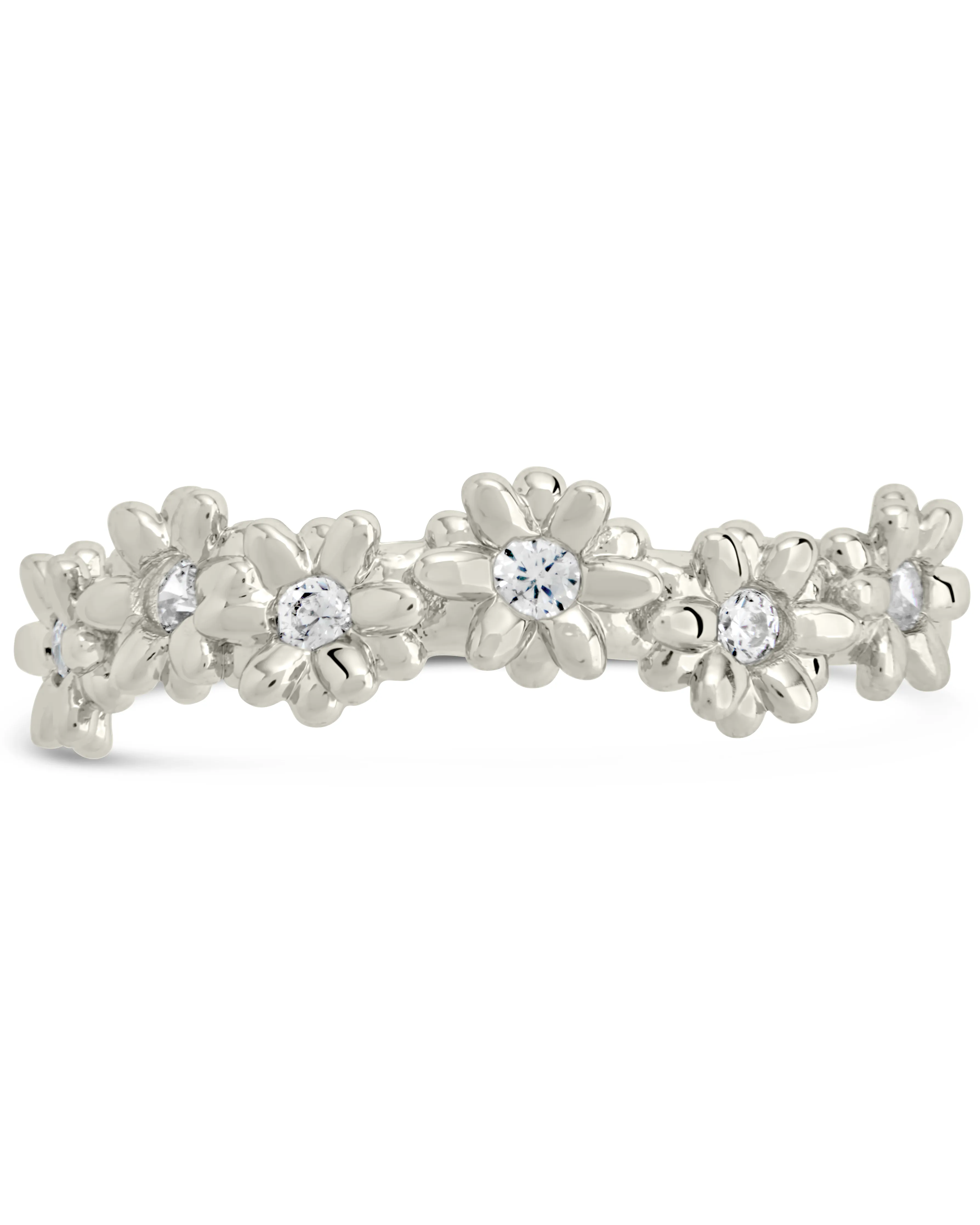Flower CZ Irena Ring