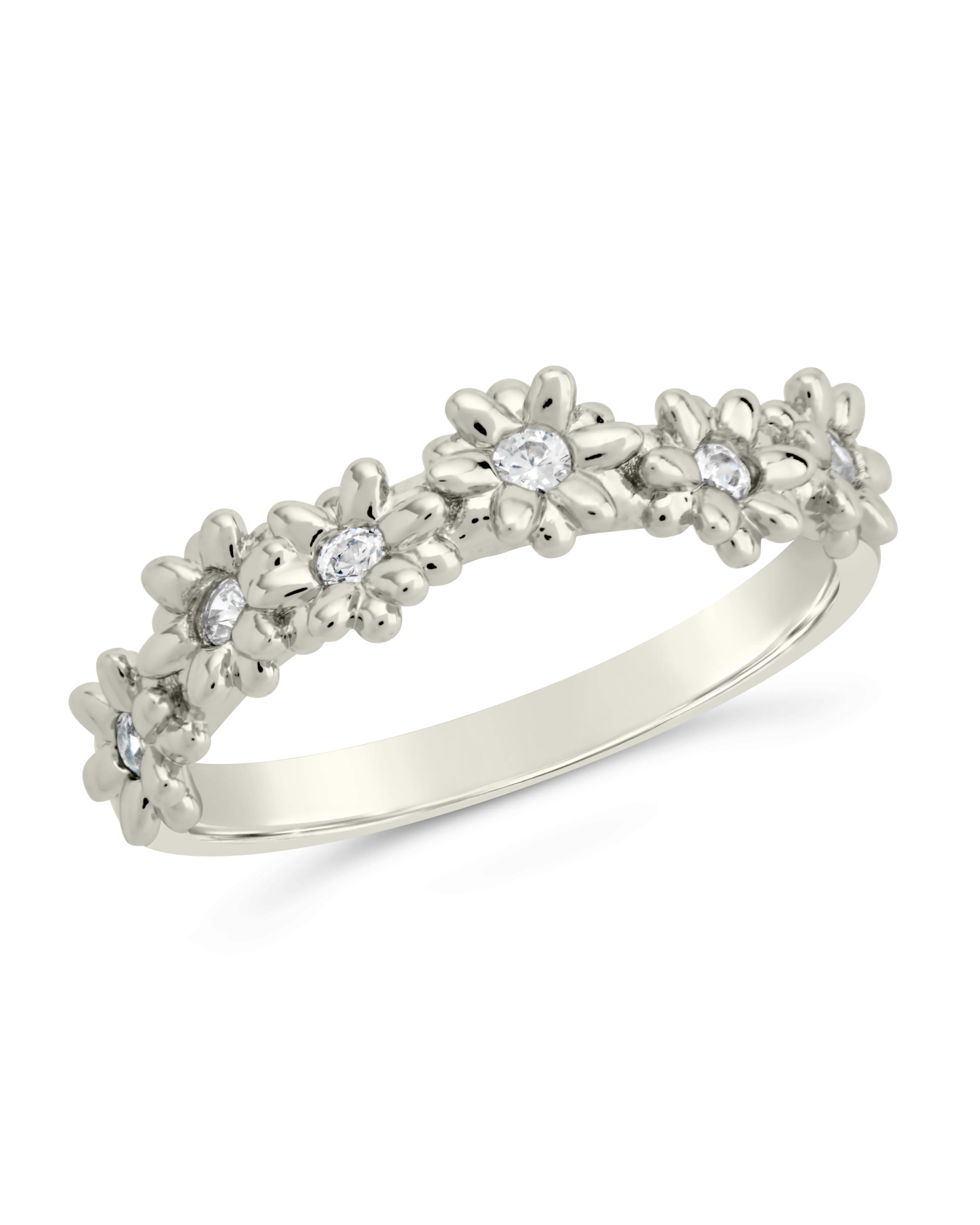 Flower CZ Irena Ring