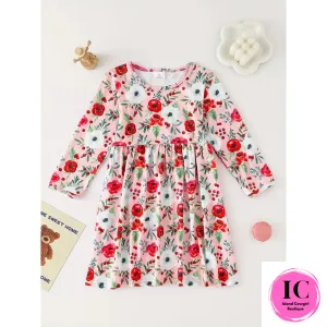 Flower Patch Toddler Dress