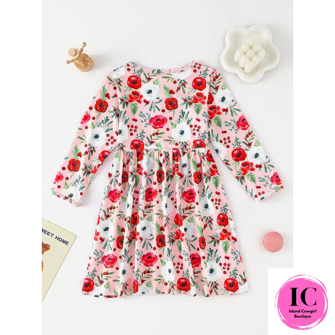 Flower Patch Toddler Dress