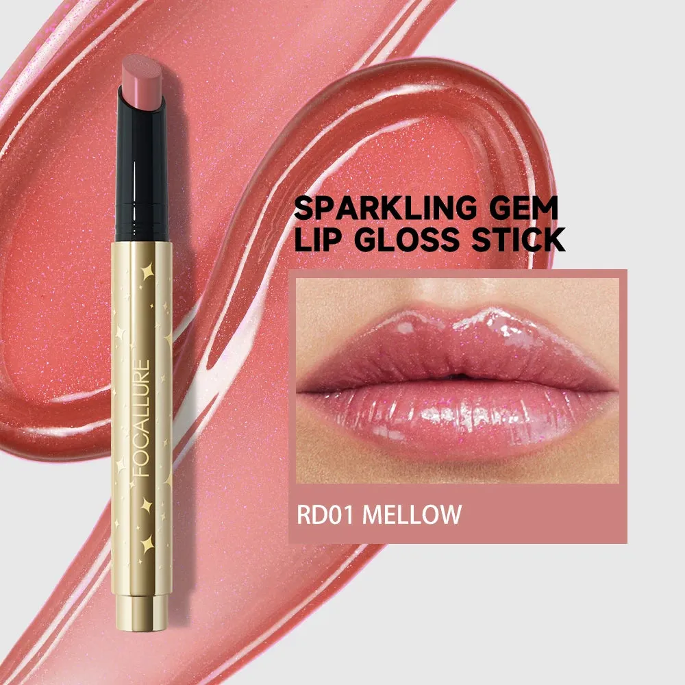 FOCALLURE Pearlescent Lip Moisturizing Long Lasting Shimmer Lipstick