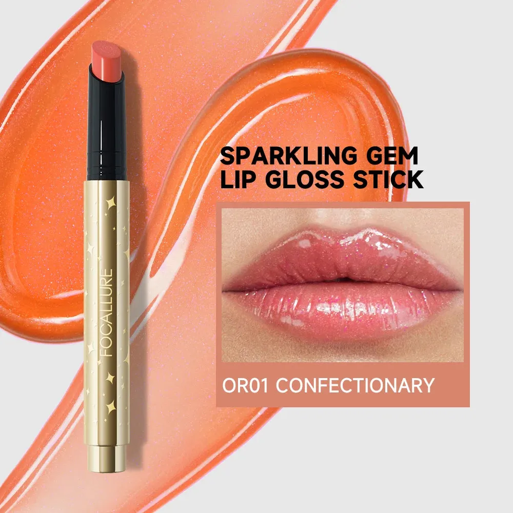 FOCALLURE Pearlescent Lip Moisturizing Long Lasting Shimmer Lipstick