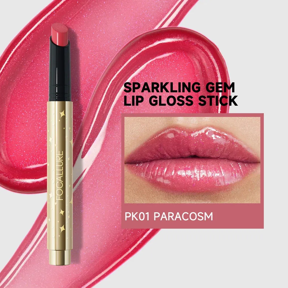 FOCALLURE Pearlescent Lip Moisturizing Long Lasting Shimmer Lipstick