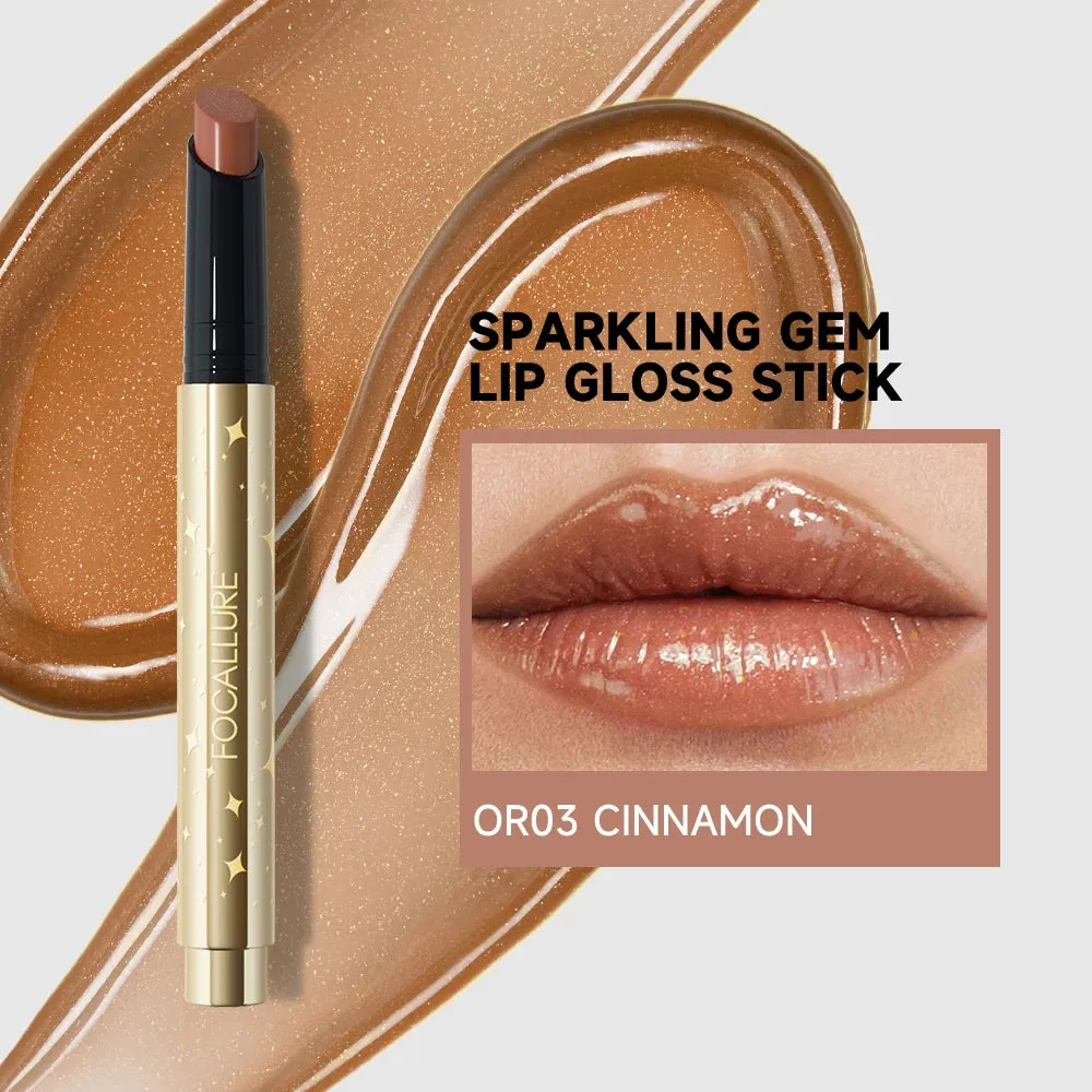 FOCALLURE Pearlescent Lip Moisturizing Long Lasting Shimmer Lipstick