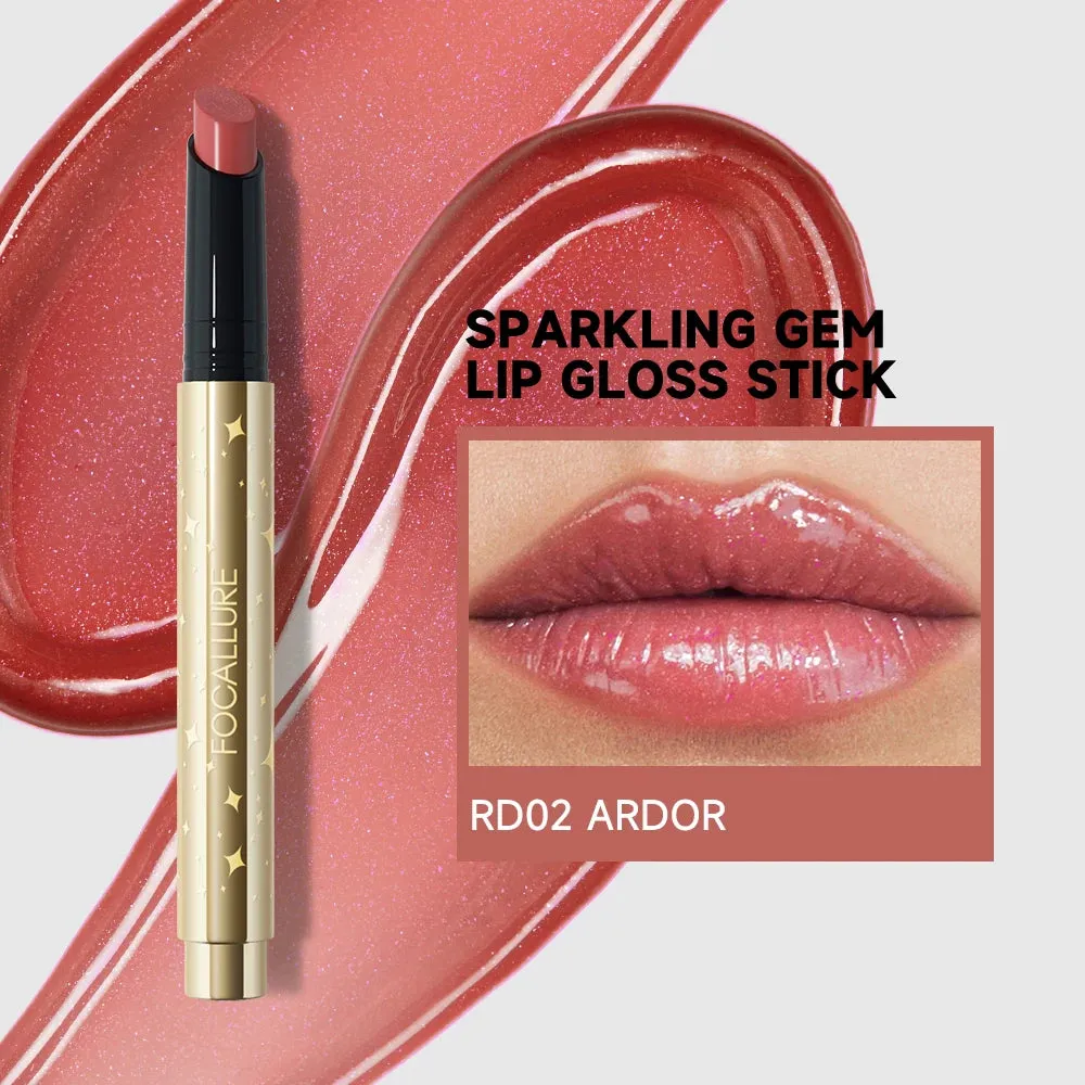 FOCALLURE Pearlescent Lip Moisturizing Long Lasting Shimmer Lipstick