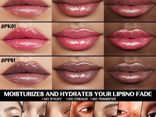 FOCALLURE Pearlescent Lip Moisturizing Long Lasting Shimmer Lipstick