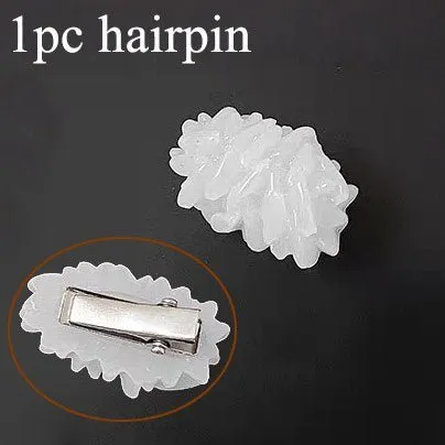 Food Rice Hairpin and Brooch Set